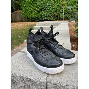 Nike High Top Air Force Ones - Black